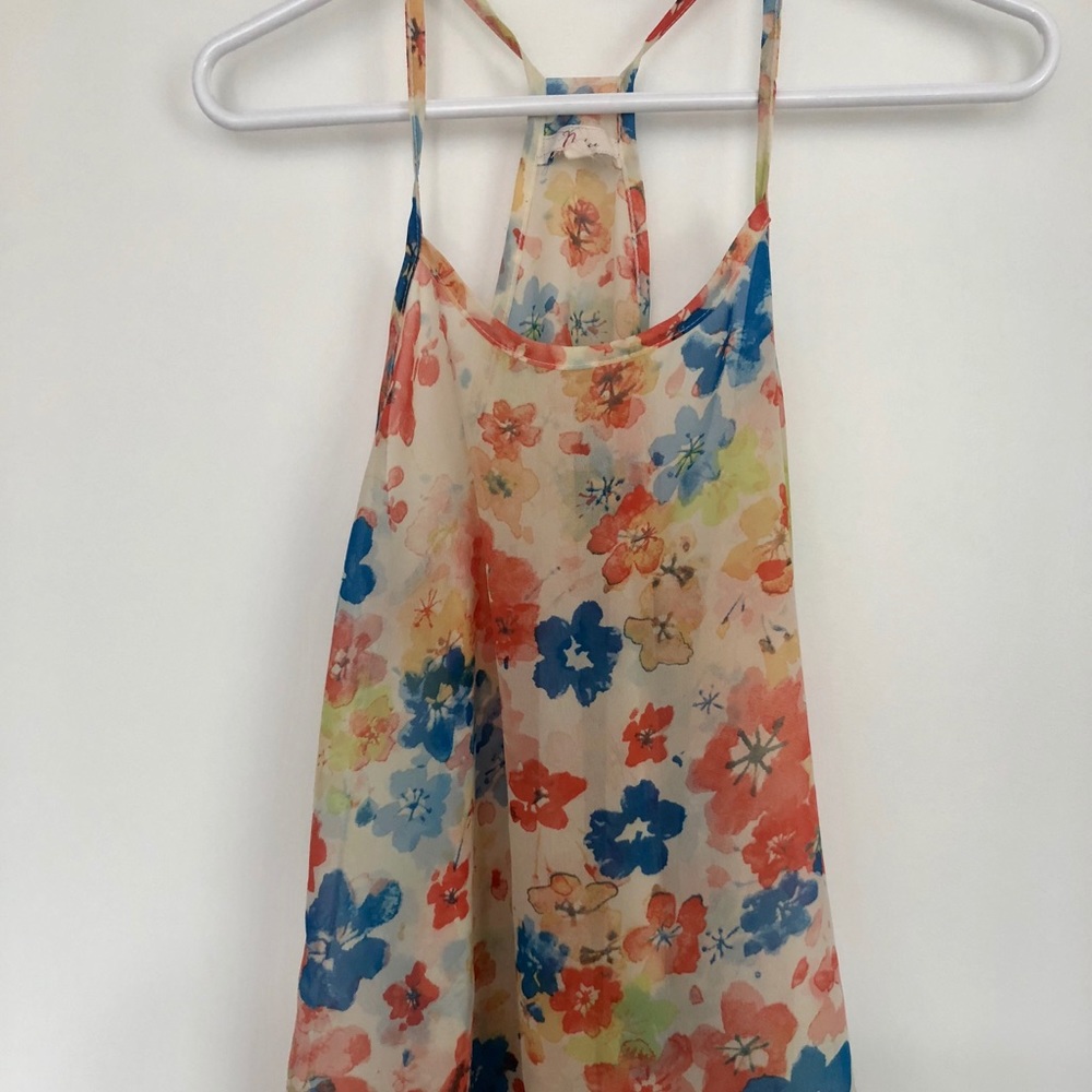 Floral Racerback Tank